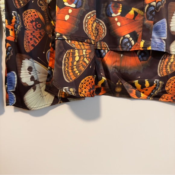 Lala Satin Playsuit in Mother Monarch XS Perfect Condition - Picture 5 of 8